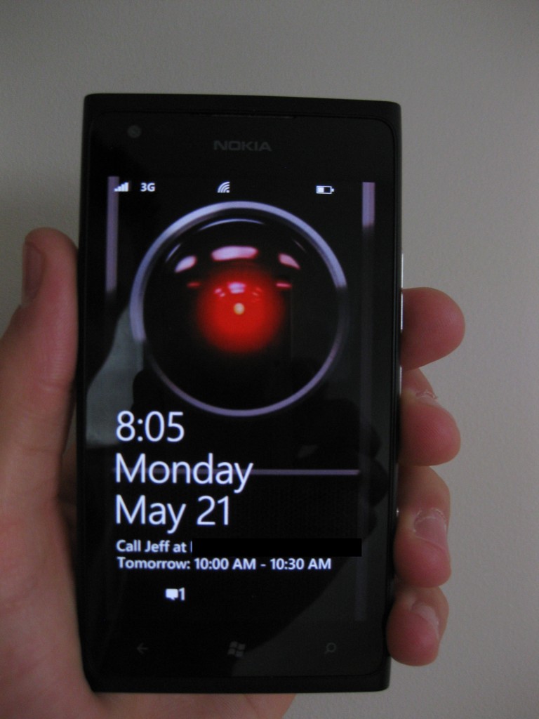 Nokia Lumia 900 HAL 9000