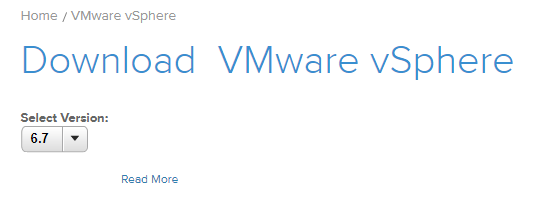 VMware vSphere 6.7 Download