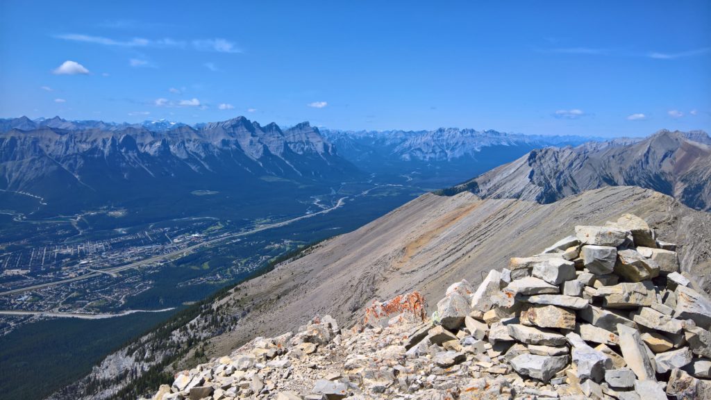 Summit view from Grotto Mountain