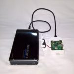 Raspberry Pi iSCSI Target with external USB drive attached