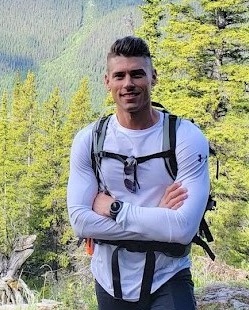 Picture of Stephen Wagner hiking in October 2019