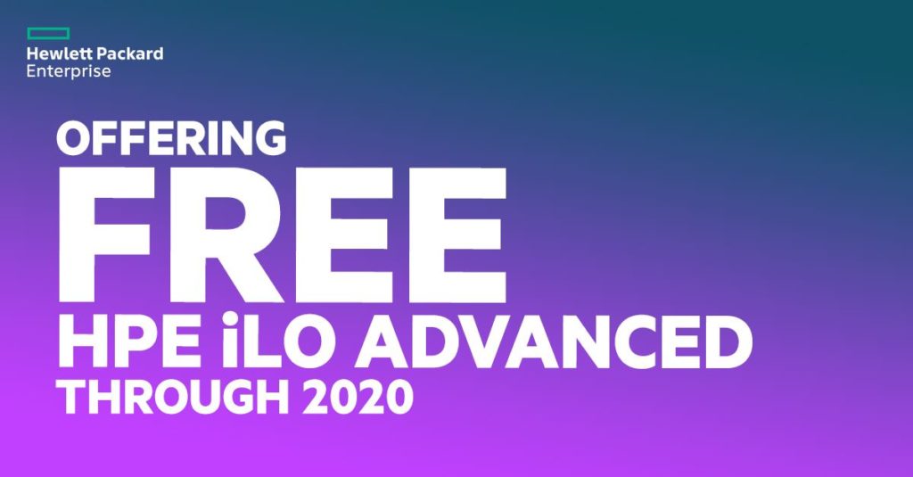 Free iLO Advanced License