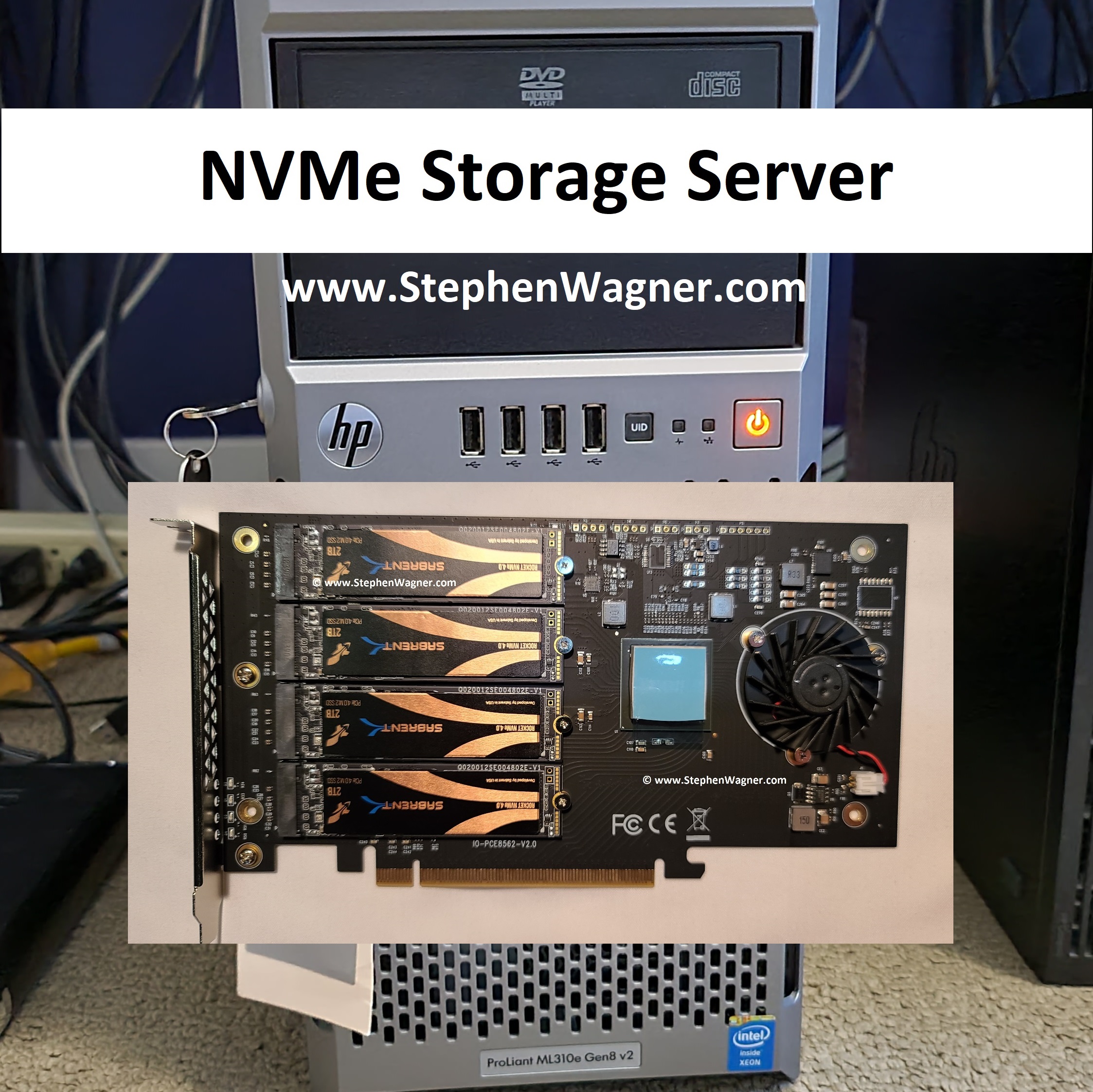 Enhance heroine Diagnose NVMe Storage Server Project - The Tech Journal