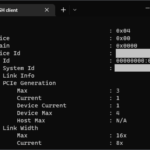 vGPU nvidia-smi GPU Link Info